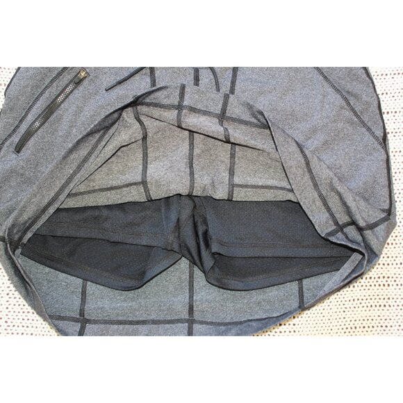 Title Nine Golf Skort size L Mini Skirt Grey Sporty pickleball outdoor pockets - Picture 5 of 6